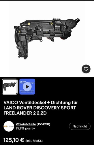 Vaico ventildeckel dichtung - vaico,